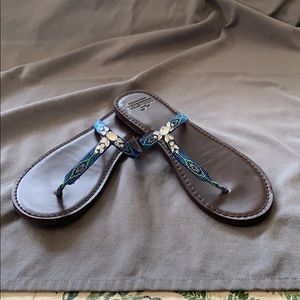 Hollister embellished sandals size 9